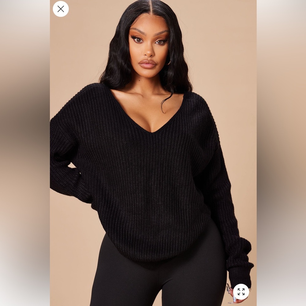 Falls favorite girl sweater II black
